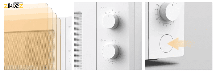 ماکروويو هوشمند شیائومی مدل Xiaomi Microwave Oven EU MWB010 20L New version (اورجینال ارسال فوری) - Image 4