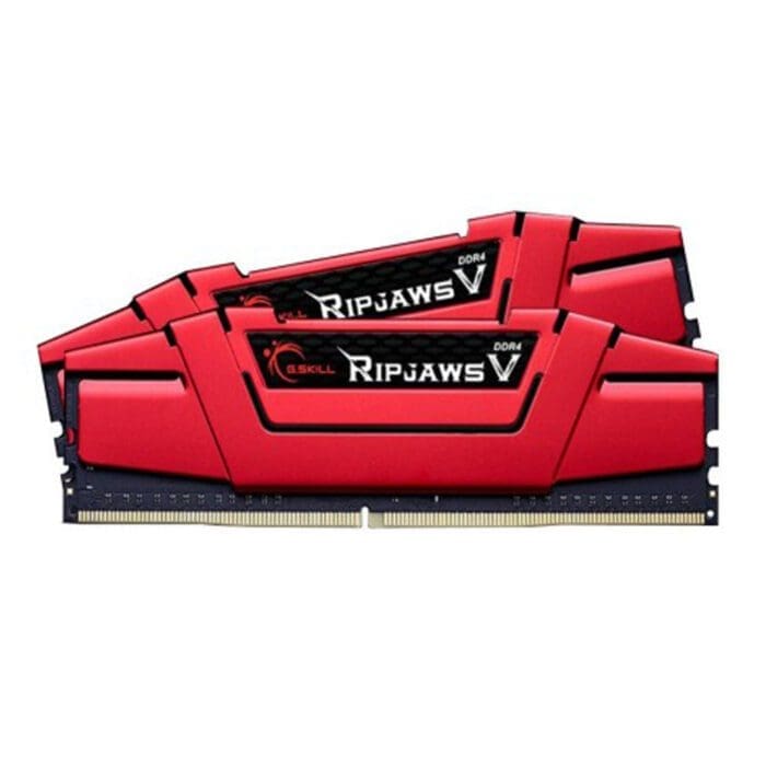 رم دسکتاپ DDR4 دو کاناله 3000 مگاهرتز CL15 جی اسکیل مدل ripjaws v ظرفیت 16 گیگابایت بسته دو عددی