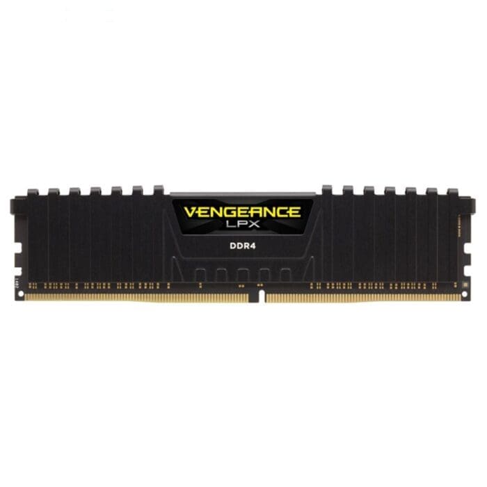 رم دسکتاپ DDR4 تک کاناله 2400 مگاهرتز CL16 کورسیر مدل Vengeance LPX ظرفیت 8گیگابایت