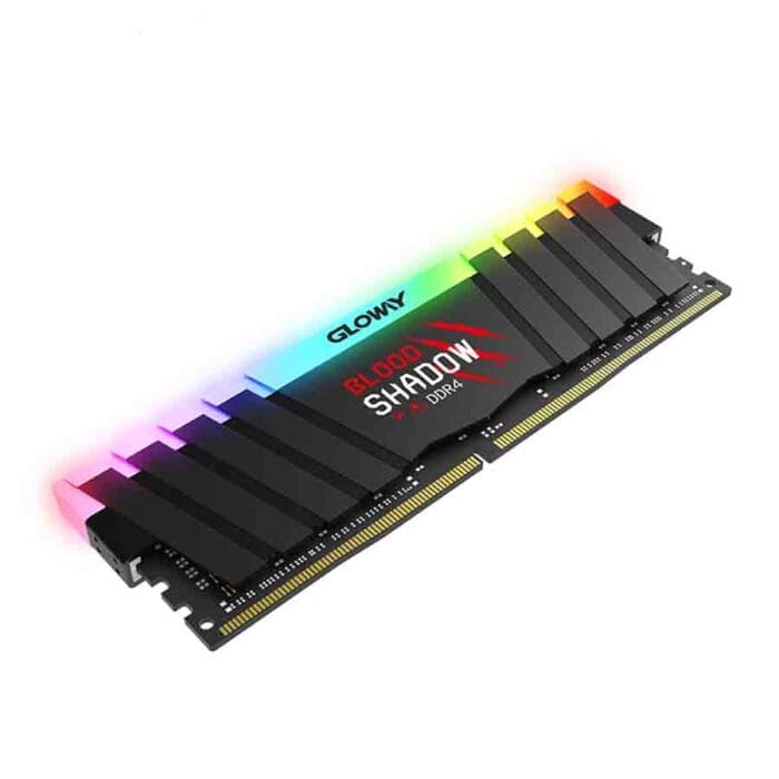 رم دسکتاپ DDR4 دو کاناله 3200 مگاهرتز CL16 گلووی مدل Blood Shadow ظرفیت 16گیگابایت