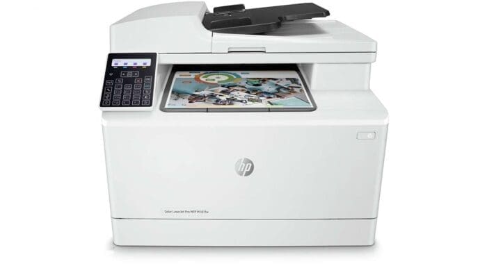 پرینتر رنگی لیزری اچ پی مدل LaserJet Pro MFP M181fw