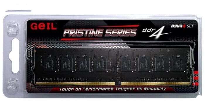 رم دسکتاپ DDR4 تک کاناله 2400 مگاهرتز CL17 گیل مدل Pristine ظرفیت 16 گیگابایت