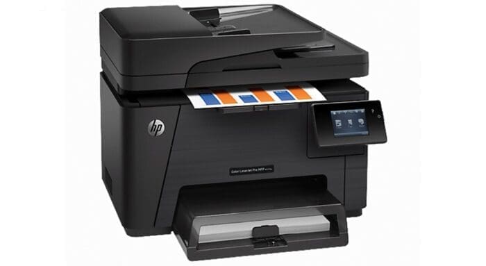 پرینتر چندکاره لیزری رنگی اچ پی مدل LaserJet Pro MFP M177fw