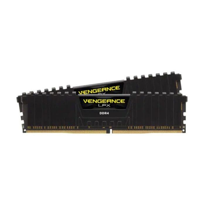 رم دسکتاپ DDR4تک کاناله 3000 مگاهرتز CL16 کورسیر مدل Vengeance LPX ظرفیت 16 گیگابایت