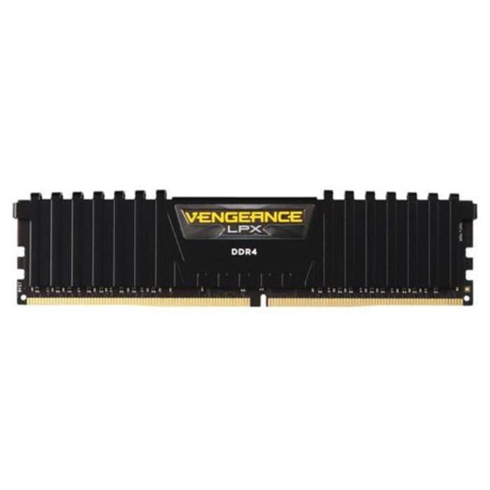 رم دسکتاپ DDR4 تک کاناله2400 مگاهرتز CL16 کورسیر مدل VENGEANCE LPX ظرفیت 16 گیگابایت