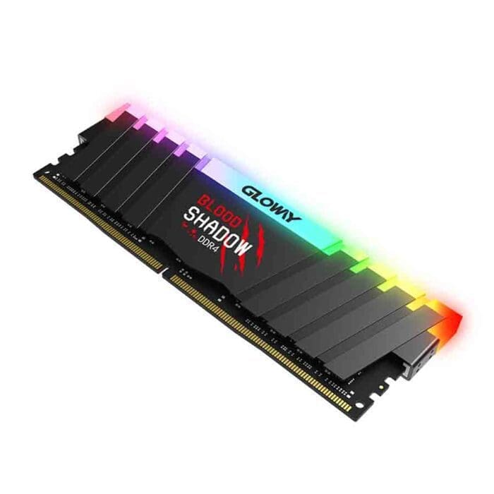 رم دسکتاپ DDR4 دو کاناله 3200 مگاهرتز CL16 گلووی مدل Blood Shadow ظرفیت 16گیگابایت