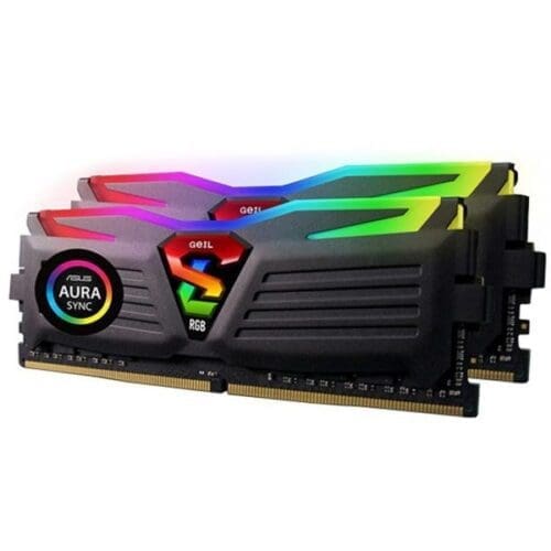 رم دسکتاپ DDR4 دو کاناله 4133 مگاهرتز CL19 گیل مدل SUPERLUCE RGB ظرفیت 16 گیگابایت