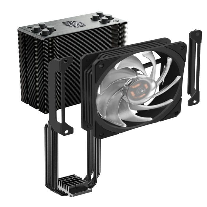 خنک کننده پردازنده کولر مستر مدل HYPER 212 RGB BLACK EDITION