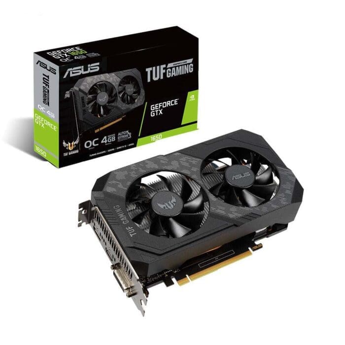 کارت گرافیک ایسوس مدل TUF GTX1650-O4GD6-P-GAMING