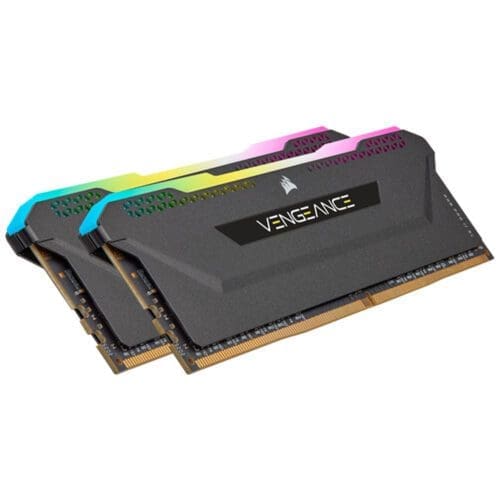 رم دسکتاپ DDR4 تک کاناله 3000 مگاهرتز CL16 کورسیر مدل VENGEANCE RGB ظرفیت 8 گیگابایت