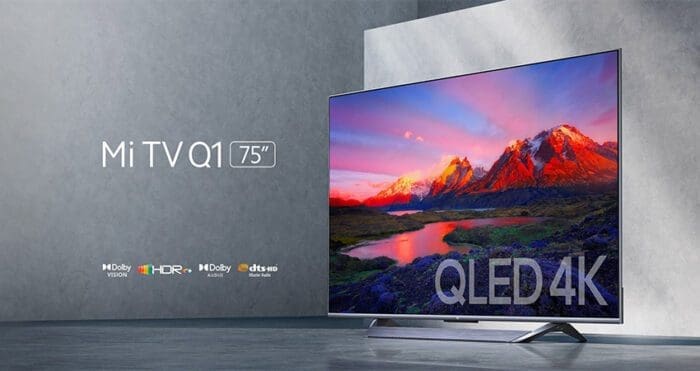 تلویزیون هوشمند شیائومی Mi TV Q1 QLED نمایشگر 75 اینچ ا Mi TV Q1 75 QLED 4K Android TVگارانتی و پشتیبانی 24 ساعت رایگان فروشگاه اینترنتی زیکتز