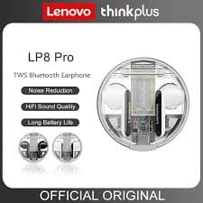 هدست هندزفری بلوتوث لنوو مدل Thinkplus LivePods LP8 Proاورجینال با گارانتی lenovo lp8 pro فروشگاه اینترنتی زیکتز