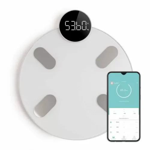 ترازوی بدن هوشمند شیائومی مدل Haylou Smart Body Fat Scale CM01 اورجینال پلمپ ارسال فوری فروشگاه اینترنتی زیکتز