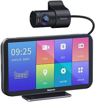 سیستم مولتی مدیا خودرو بیسوس Baseus Cloud Voice Car Video Recorder CRJLY01-01 دارای دوربین (اورجینال پلمپ ارسال فوری) فروشگاه اینترنتی زیکتز