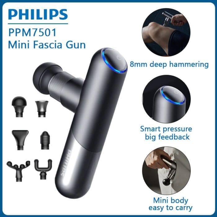 ماساژور تفنگی فیلیپس Philips PPM7501 Sport Mini Massage Gun (اورجینال پلمپ ارسال فوری) فروشگاه اینترنتی زیکتز