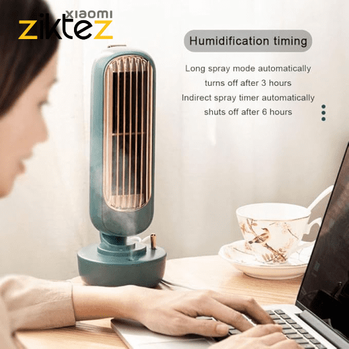 پنکه پر قدرت شیائومی رومیزی بخور دار مدل Xiaomi Fan 02 (اورجینال نسخه جدید) فروشگاه اینترنتی زیکتز