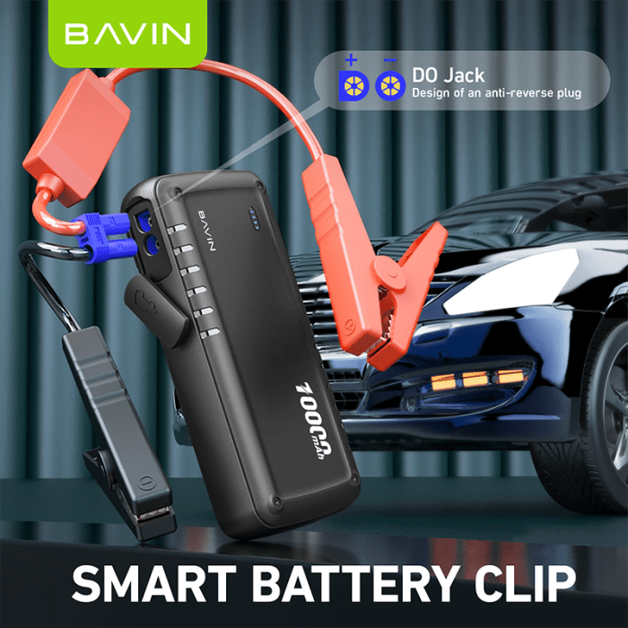 جامپ استارتر و پاوربانک 10000 خودرو باوین Bavin PC1015S Car Ignition Power Bank (اورجینال ارسال فوری) فروشگاه اینترنتی زیکتز