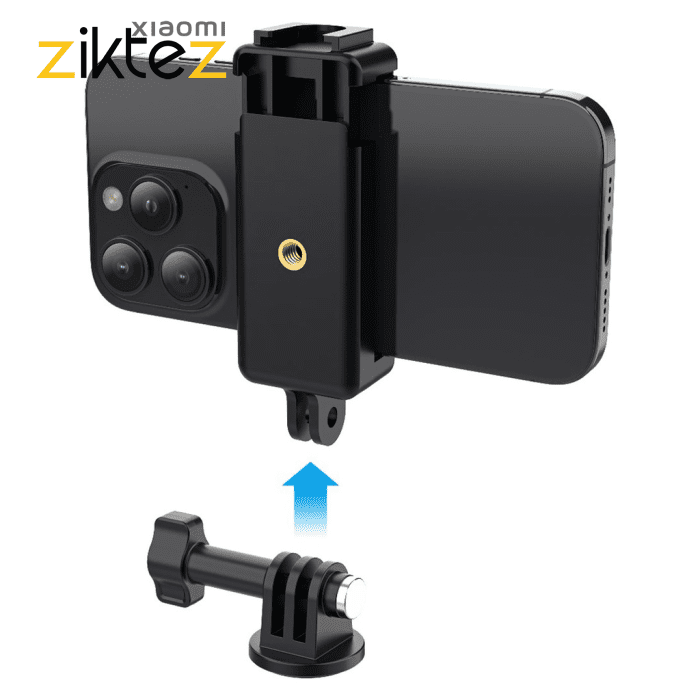 پایه موبایل و دوربین هولدر پایه مکشی Porodo 2in1 Mobile and Camera Mount with Suction Base(اورجینال ارسال فوری) فروشگاه اینترنتی زیکتز