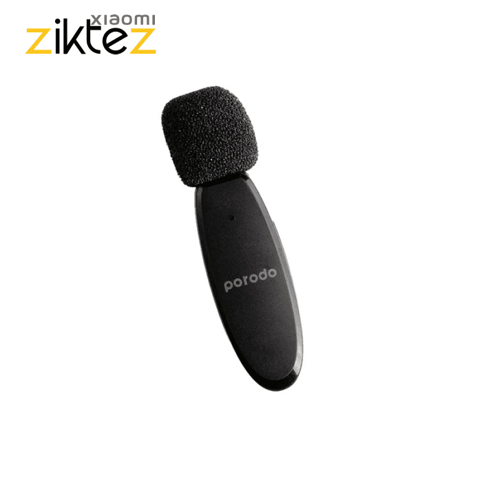 میکروفون بی سیم پرودو 2 فرستنده Porodo Dual Mic Lavalier Wireless Microphone PD-2MLAV (اورجینال ارسال فوری) فروشگاه اینترنتی زیکتز