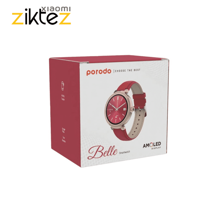 ساعت زنانه هوشمند پرودو Porodo Belle Smart Watch AMOLED Display گلوبال(اورجینال ارسال فوری) فروشگاه اینترنتی زیکتز