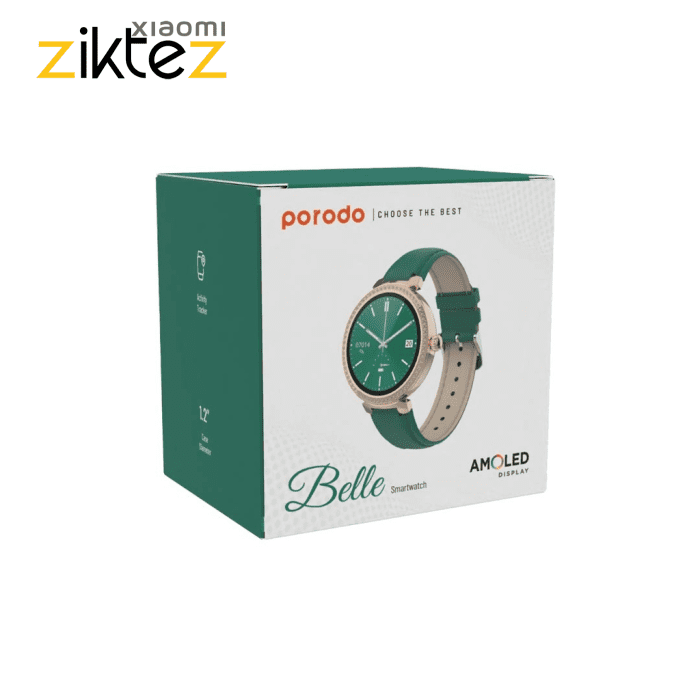 ساعت زنانه هوشمند پرودو Porodo Belle Smart Watch AMOLED Display گلوبال(اورجینال ارسال فوری) فروشگاه اینترنتی زیکتز